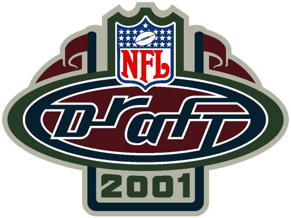 NFL Draft 2001 Logo vinyl decal